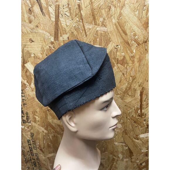 African black Aso-oke Men's Hat, African Men's Wedding Hat, Men's all Party Hat - Picture 3 of 6